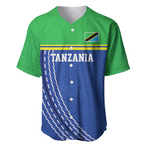 Custom Cicket African Tanzania Baseball Jersey The Cows Tanzania Pattern - African Pride