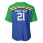 Custom Cicket African Tanzania Baseball Jersey The Cows Tanzania Pattern - African Pride