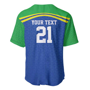 Custom Cicket African Tanzania Baseball Jersey The Cows Tanzania Pattern - African Pride