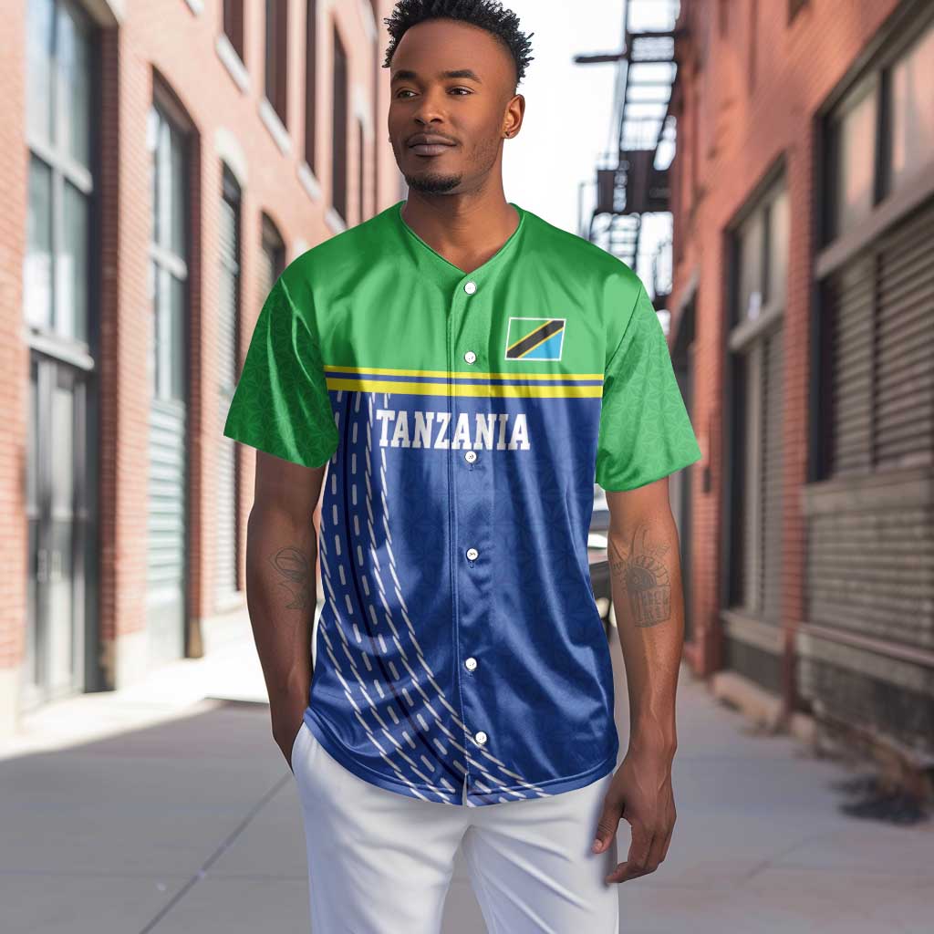 Custom Cicket African Tanzania Baseball Jersey The Cows Tanzania Pattern - African Pride