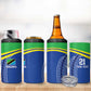 Custom Cicket African Tanzania 4 in 1 Can Cooler Tumbler The Cows Tanzania Pattern - African Pride