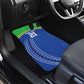Custom Cicket African Tanzania Car Mats The Cows Tanzania Pattern - African Pride