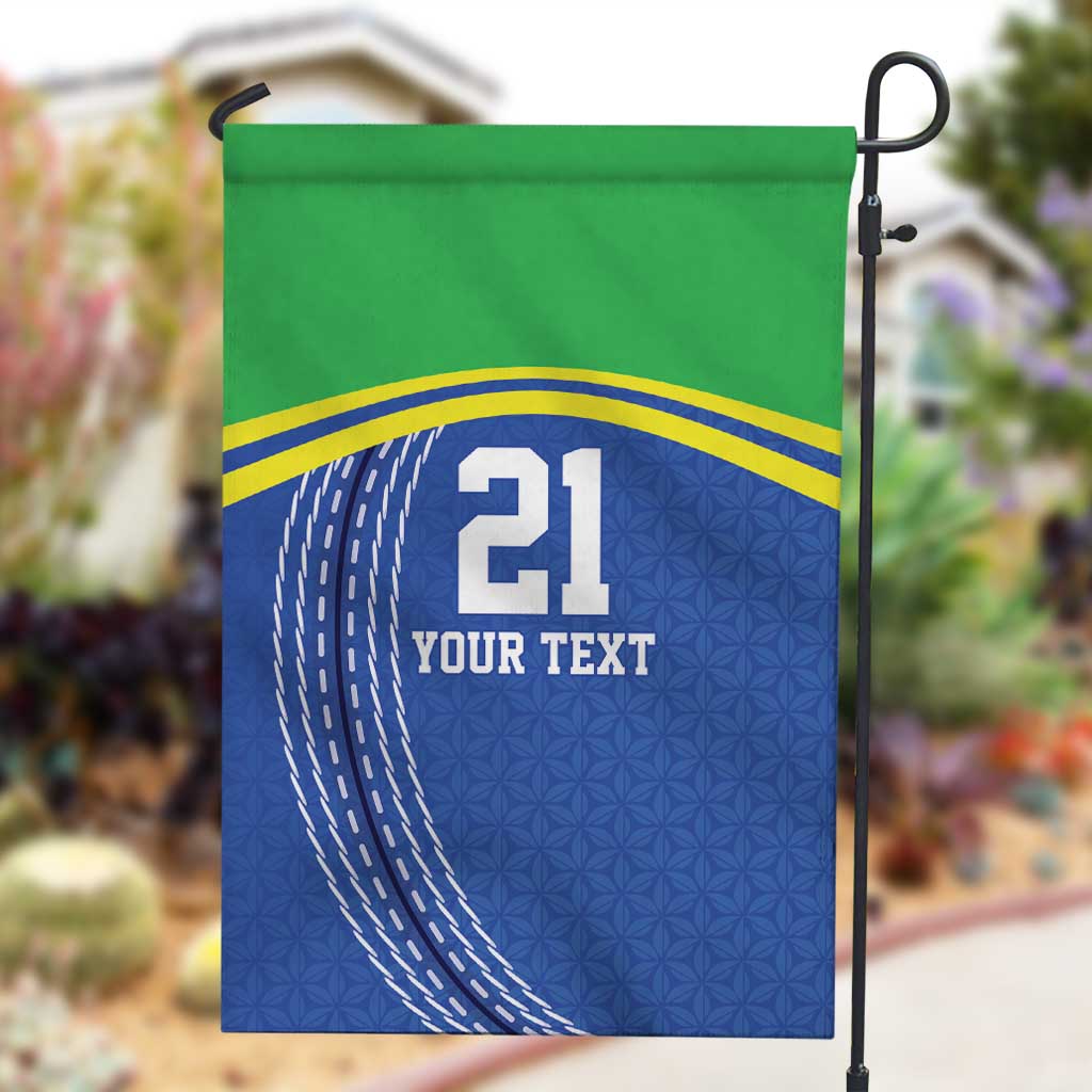 Custom Cicket African Tanzania Garden Flag The Cows Tanzania Pattern - African Pride
