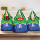 Custom Cicket African Tanzania Grocery Bag The Cows Tanzania Pattern - African Pride