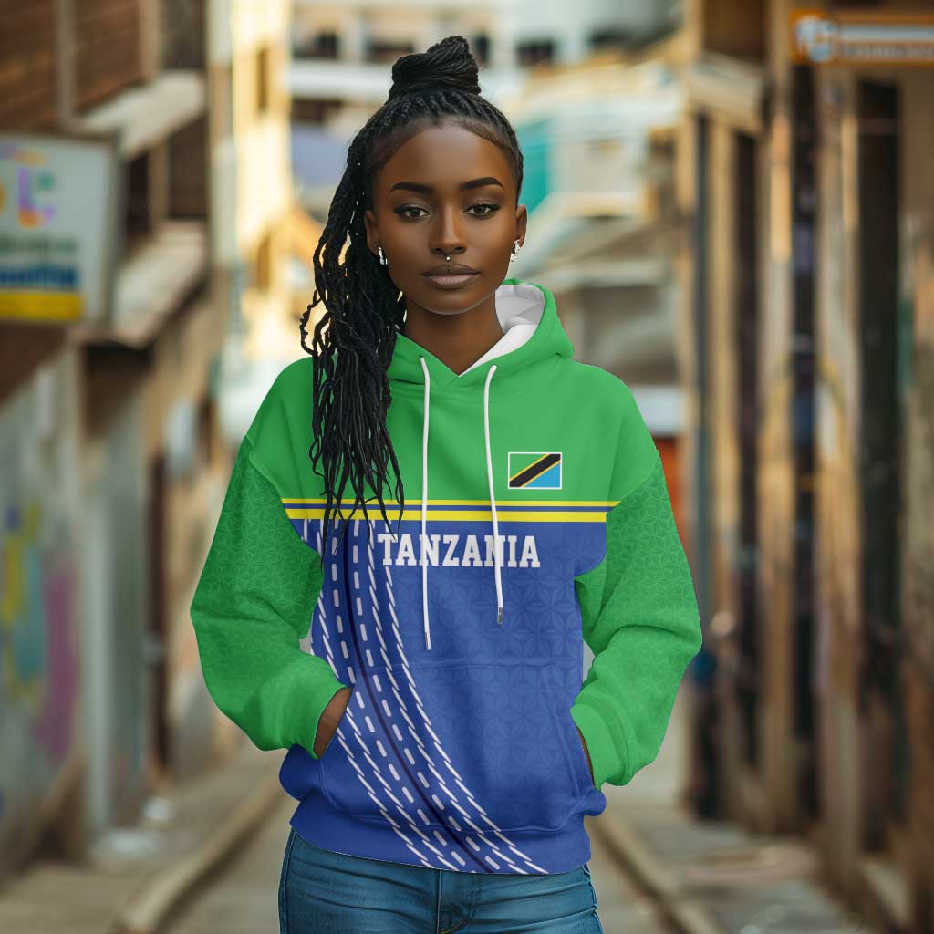 Custom Cicket African Tanzania Hoodie The Cows Tanzania Pattern - African Pride