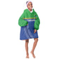 Custom Cicket African Tanzania Kid Wearable Blanket Hoodie The Cows Tanzania Pattern - African Pride