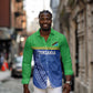 Custom Cicket African Tanzania Long Sleeve Button Shirt The Cows Tanzania Pattern - African Pride