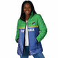 Custom Cicket African Tanzania Padded Jacket The Cows Tanzania Pattern