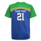 Custom Cicket African Tanzania Rugby Jersey The Cows Tanzania Pattern - African Pride