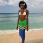 Custom Cicket African Tanzania Sarong The Cows Tanzania Pattern - African Pride