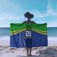 Custom Cicket African Tanzania Sarong The Cows Tanzania Pattern - African Pride