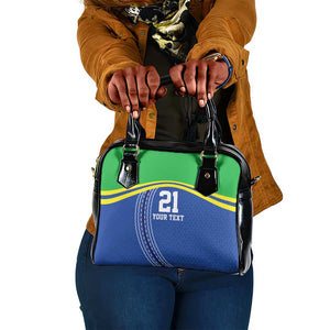 Custom Cicket African Tanzania Shoulder Handbag The Cows Tanzania Pattern - African Pride