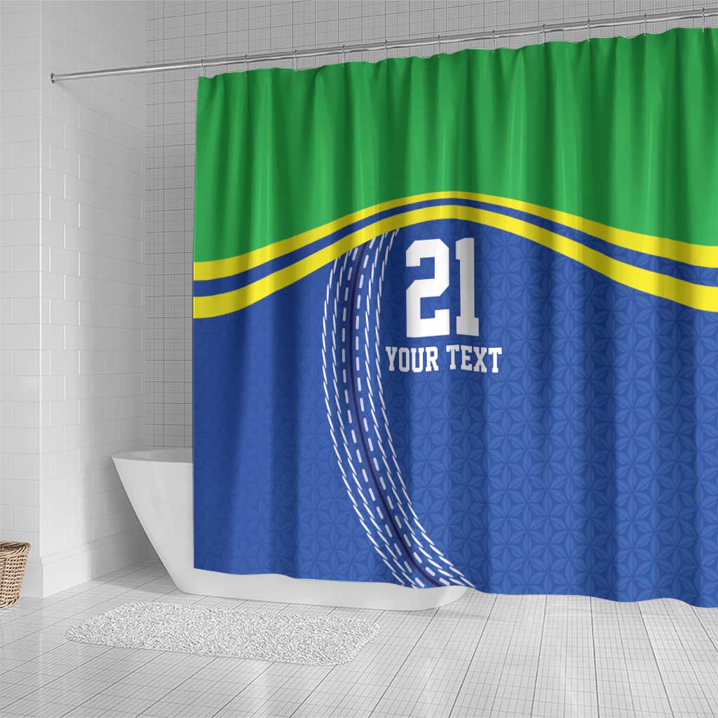 Custom Cicket African Tanzania Shower Curtain The Cows Tanzania Pattern - African Pride
