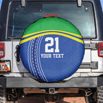 Custom Cicket African Tanzania Spare Tire Cover The Cows Tanzania Pattern - African Pride