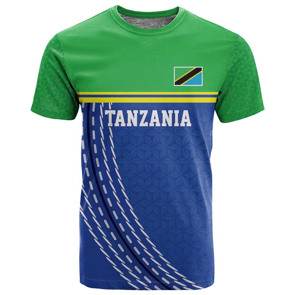 Custom Cicket African Tanzania T shirt The Cows Tanzania Pattern - African Pride