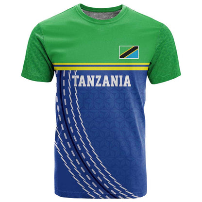 Custom Cicket African Tanzania T shirt The Cows Tanzania Pattern - African Pride