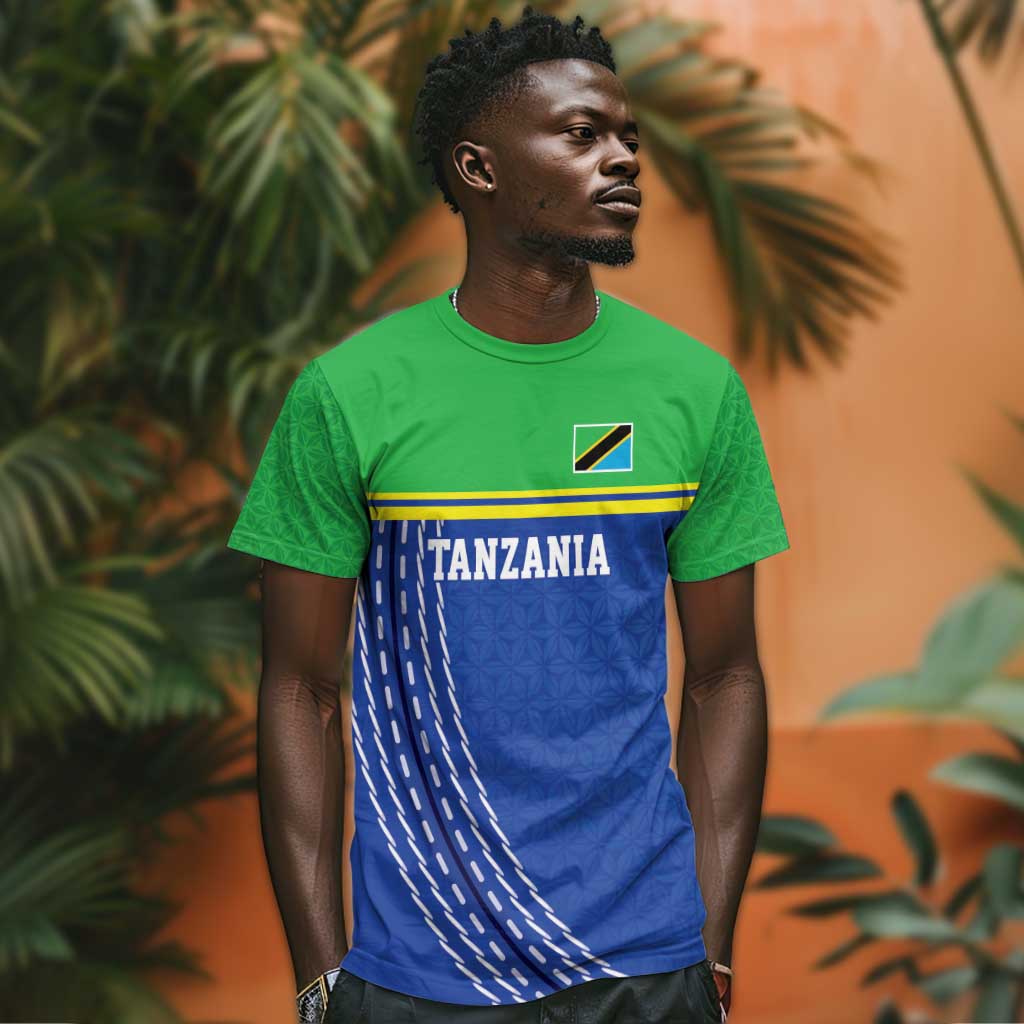 Custom Cicket African Tanzania T shirt The Cows Tanzania Pattern - African Pride