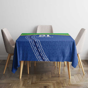 Custom Cicket African Tanzania Tablecloth The Cows Tanzania Pattern - African Pride