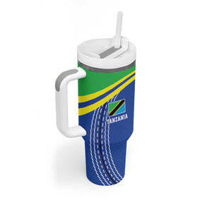 Custom Cicket African Tanzania Tumbler With Handle The Cows Tanzania Pattern - African Pride