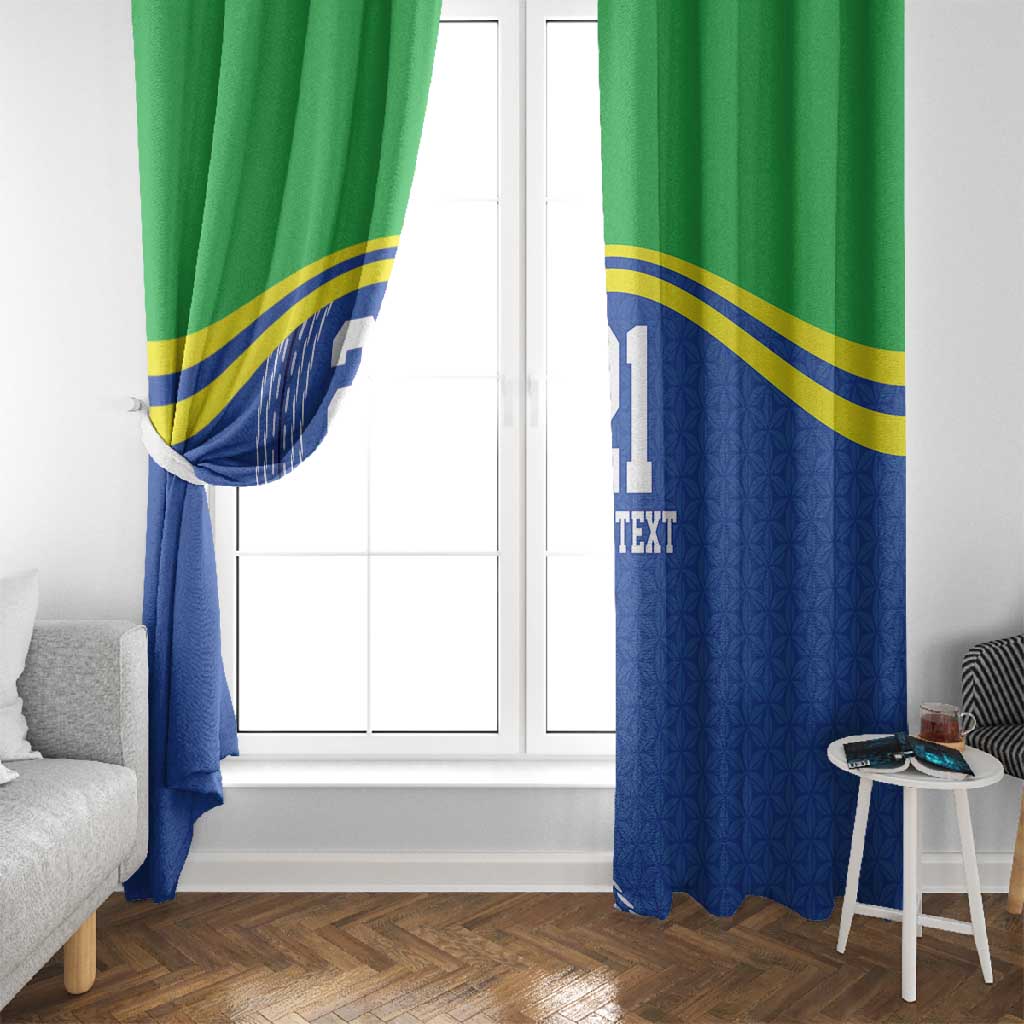Custom Cicket African Tanzania Window Curtain The Cows Tanzania Pattern - African Pride