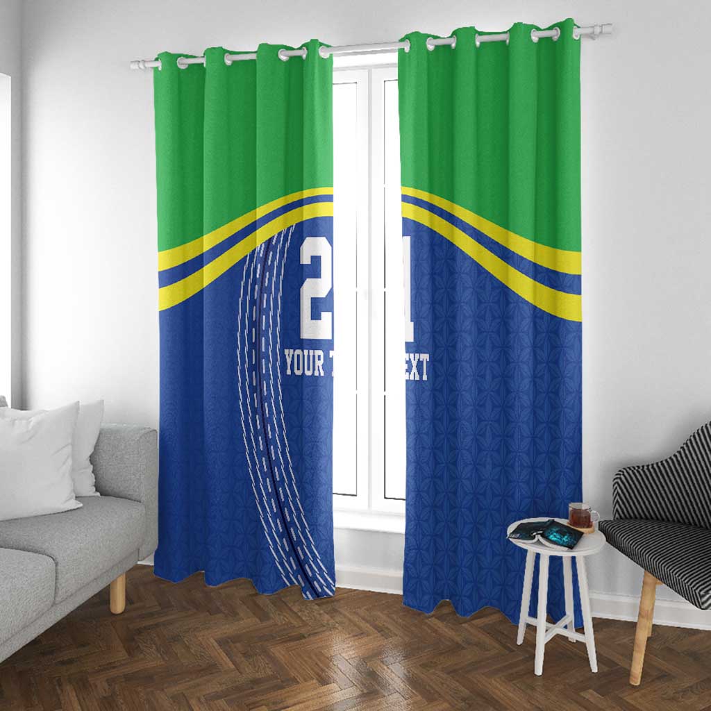 Custom Cicket African Tanzania Window Curtain The Cows Tanzania Pattern - African Pride