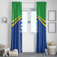 Custom Cicket African Tanzania Window Curtain The Cows Tanzania Pattern - African Pride