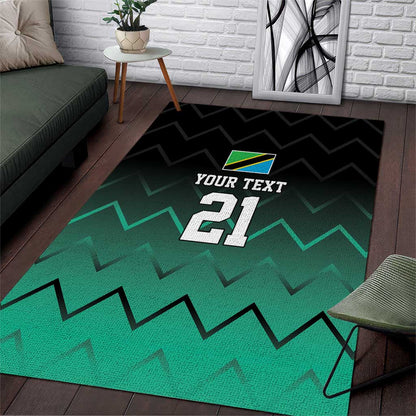 Custom Football African Tanzania Area Rug Retro 2023-24 Tanzania History - African Pride