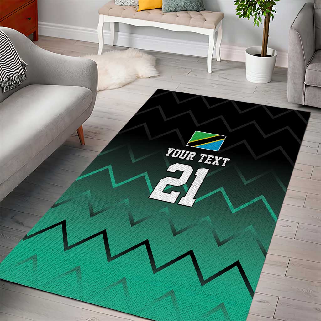Custom Football African Tanzania Area Rug Retro 2023-24 Tanzania History - African Pride