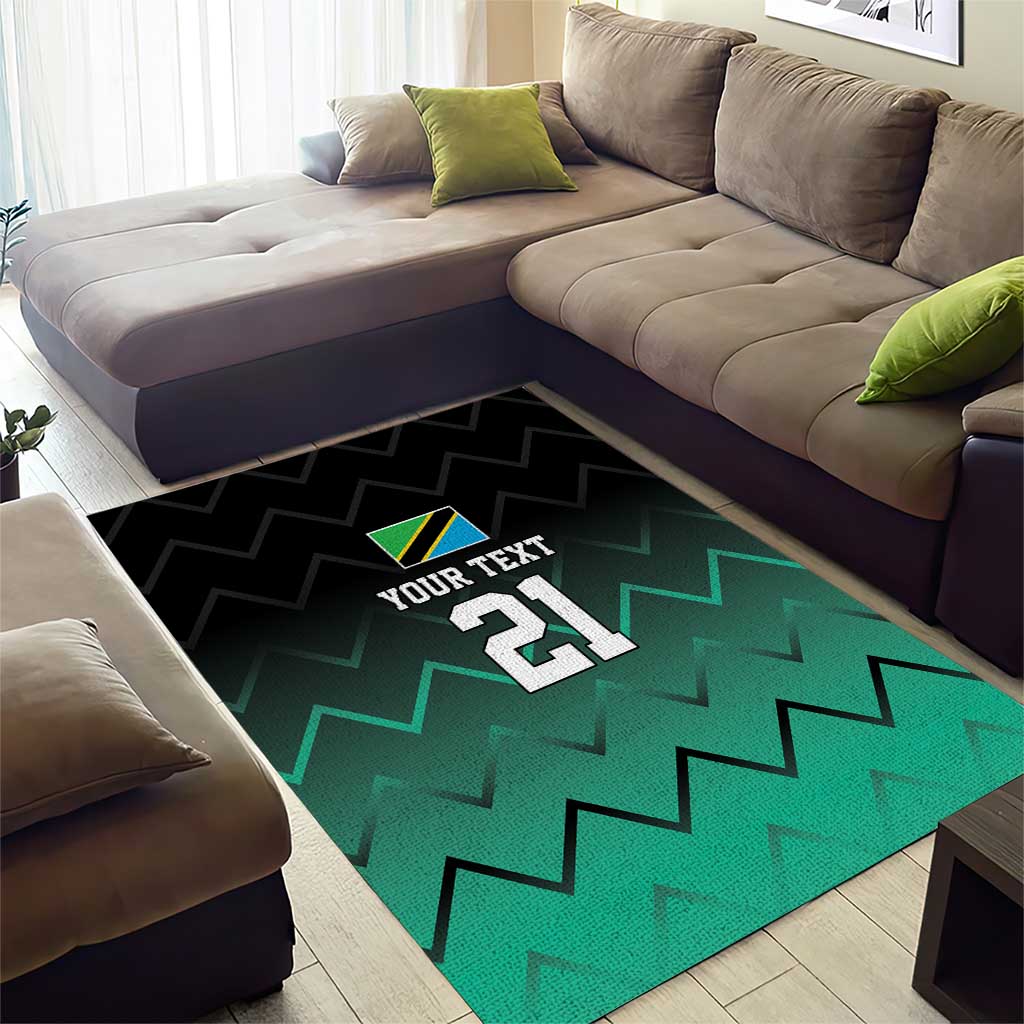 Custom Football African Tanzania Area Rug Retro 2023-24 Tanzania History - African Pride
