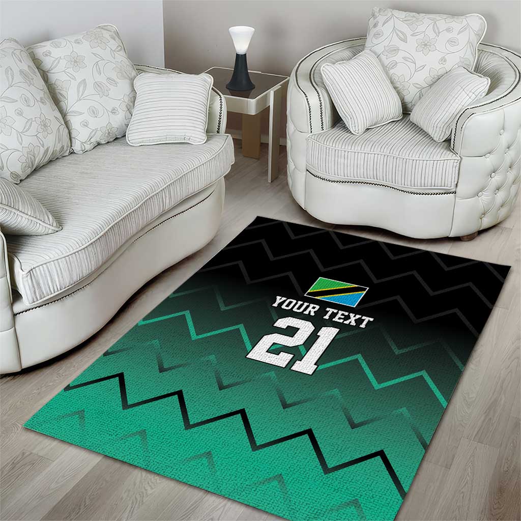Custom Football African Tanzania Area Rug Retro 2023-24 Tanzania History - African Pride