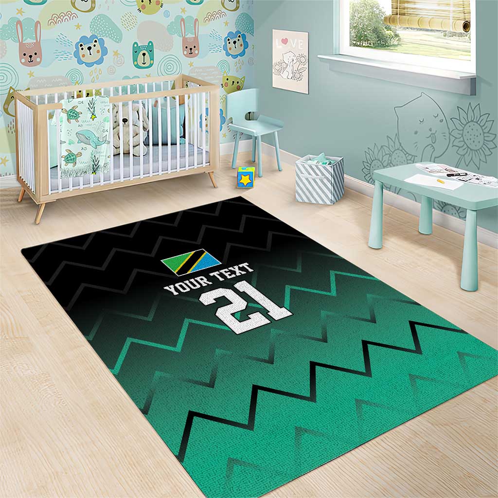 Custom Football African Tanzania Area Rug Retro 2023-24 Tanzania History - African Pride
