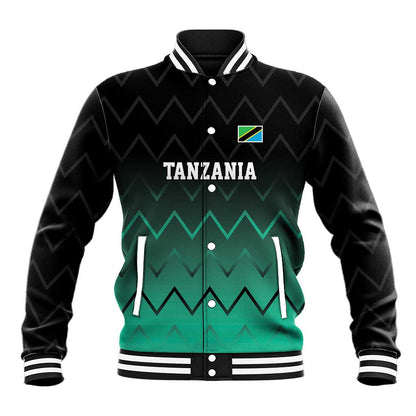 Custom Football African Tanzania Baseball Jacket Retro 2023-24 Tanzania History - African Pride