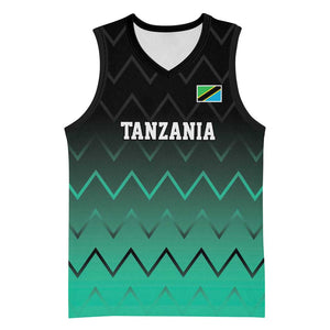 Custom Football African Tanzania Basketball Jersey Retro 2023-24 Tanzania History - African Pride