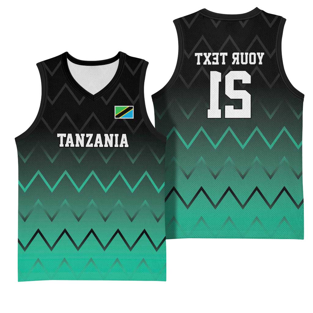 Custom Football African Tanzania Basketball Jersey Retro 2023-24 Tanzania History - African Pride