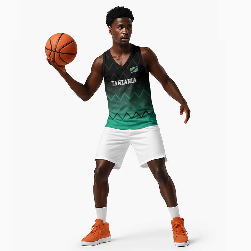 Custom Football African Tanzania Basketball Jersey Retro 2023-24 Tanzania History - African Pride
