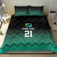 Custom Football African Tanzania Bedding Set Retro 2023-24 Tanzania History - African Pride