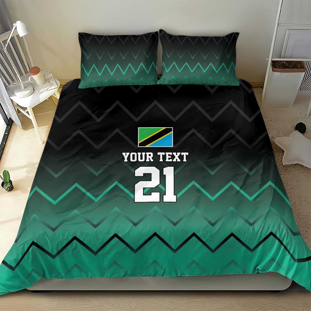 Custom Football African Tanzania Bedding Set Retro 2023-24 Tanzania History - African Pride