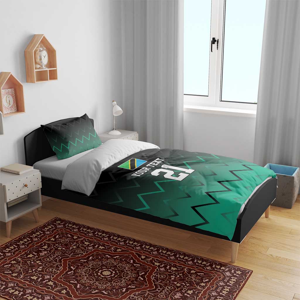 Custom Football African Tanzania Bedding Set Retro 2023-24 Tanzania History - African Pride