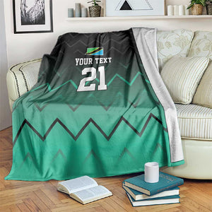Custom Football African Tanzania Blanket Retro 2023-24 Tanzania History - African Pride