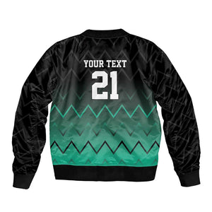 Custom Football African Tanzania Bomber Jacket Retro 2023-24 Tanzania History - African Pride