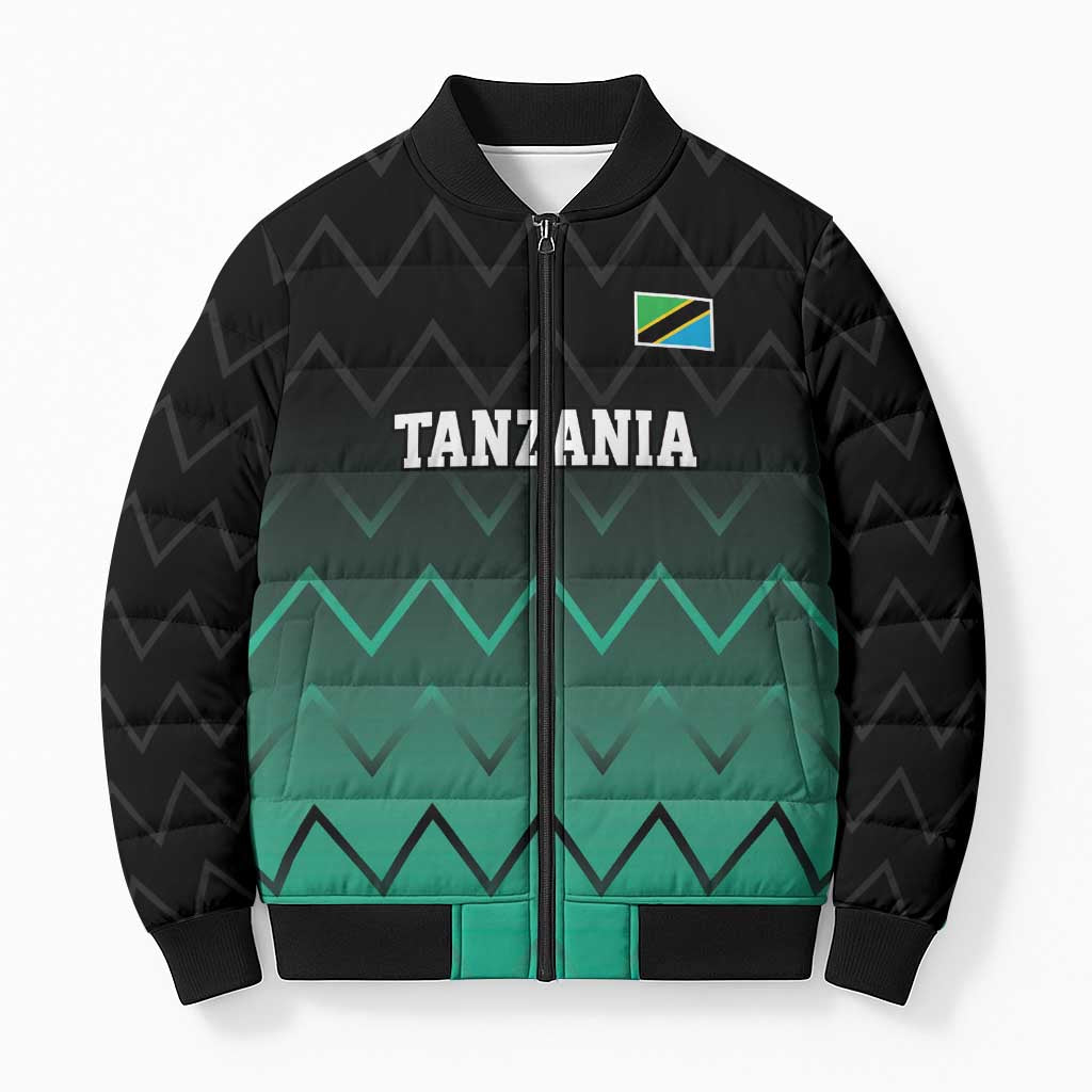Custom Football African Tanzania Bomber Puffer Jacket Retro 2023-24 Tanzania History
