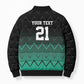 Custom Football African Tanzania Bomber Puffer Jacket Retro 2023-24 Tanzania History