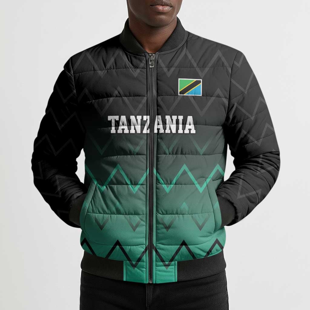 Custom Football African Tanzania Bomber Puffer Jacket Retro 2023-24 Tanzania History