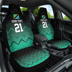 Custom Football African Tanzania Car Seat Cover Retro 2023-24 Tanzania History - African Pride