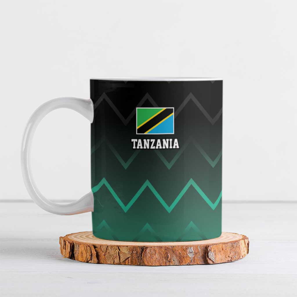 Custom Football African Tanzania Ceramic Mug Retro 2023-24 Tanzania History