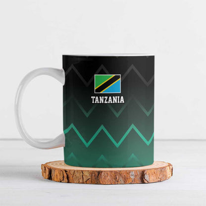 Custom Football African Tanzania Ceramic Mug Retro 2023-24 Tanzania History