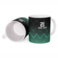 Custom Football African Tanzania Ceramic Mug Retro 2023-24 Tanzania History