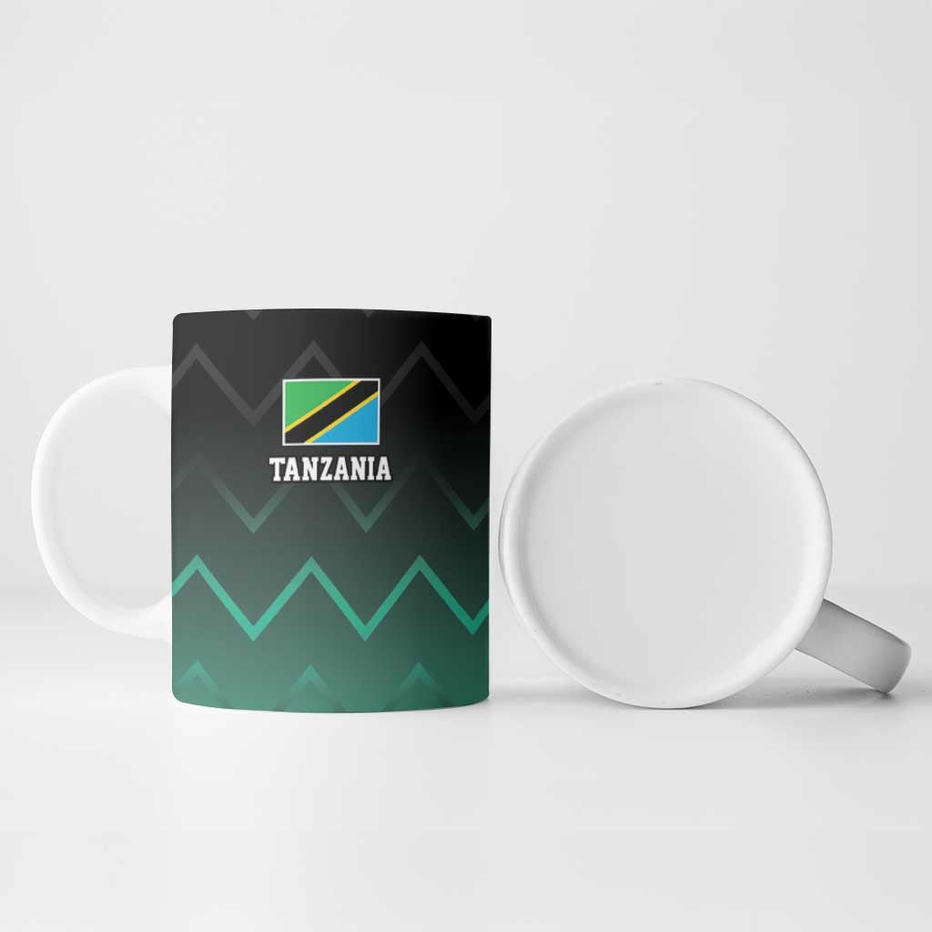 Custom Football African Tanzania Ceramic Mug Retro 2023-24 Tanzania History