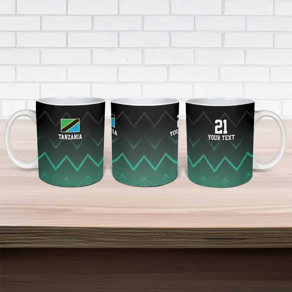 Custom Football African Tanzania Ceramic Mug Retro 2023-24 Tanzania History