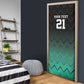 Custom Football African Tanzania Door Cover Retro 2023-24 Tanzania History